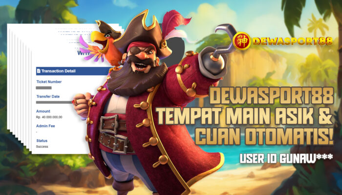 Guncang Dunia Slot! GUNAW*** Raih Rp400 Juta dari Captain’s Bounty PG Soft di DEWASPORT88