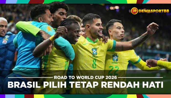 Jelang World Cup 2026, Vinicius Tegaskan Brasil Bukan Tim Unggulan