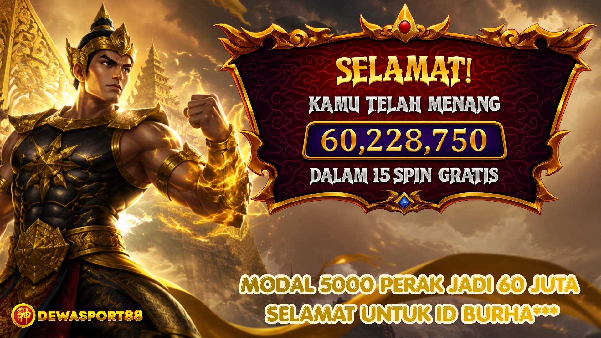kemenangan Gates of Gatot Kaca