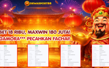 Gamora Maxwin 180 Juta di Fachai Hanya dengan Bet 18 Ribu