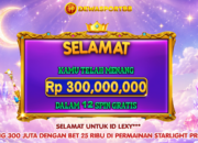 Kemenangan Member Starlight Princess, LEXY* Raih Rp300 Juta di DEWASPORT88**