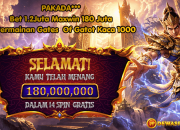PAKADA*** Raih Maxwin 180 Juta di Gates of Gatot Kaca 1000
